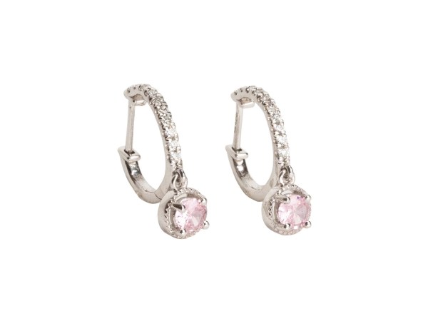 Stylish Hanging Baali Earrings with Stone